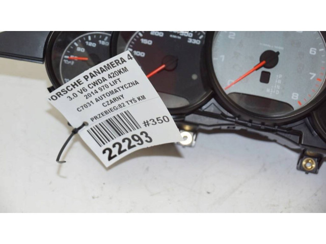 Přístrojová deska Porsche Panamera (970) 2010 97064115453, 8440169