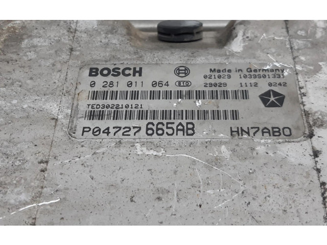 Řídící jednotka 0281011064 Chrysler Voyager