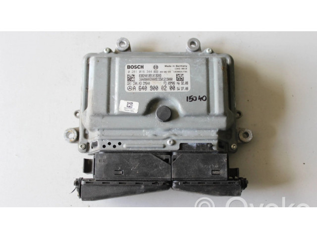 Блок управления двигателя A6409000200, 0281016344 Mercedes-Benz A W169