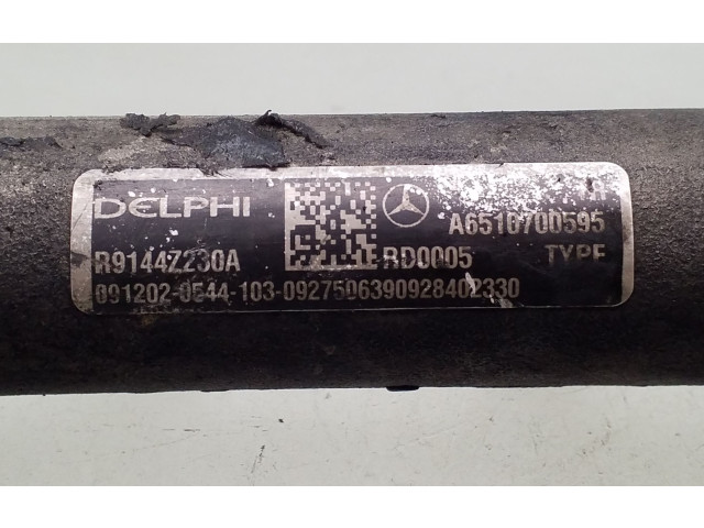 Vstřikovací lišta A6510700595, 9307Z522A00 Mercedes-Benz C W204 651911
