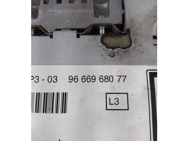 Блок управления навигации (GPS) 9666968077, 6574PA   Citroen C5