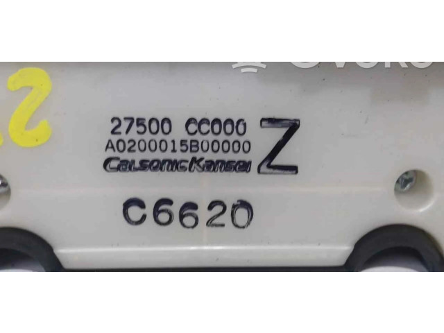 Блок управления климат-контролем 27500CC000 Nissan Murano Z50