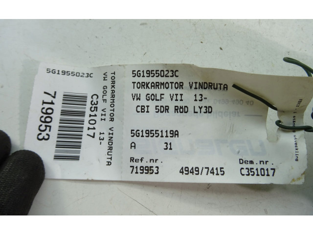 Моторчик дворников 5G1955119A Volkswagen Golf VII
