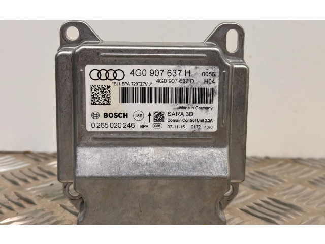 Блок подушек безопасности 4G0907637H, 4G0907637D   Audi A6 C7