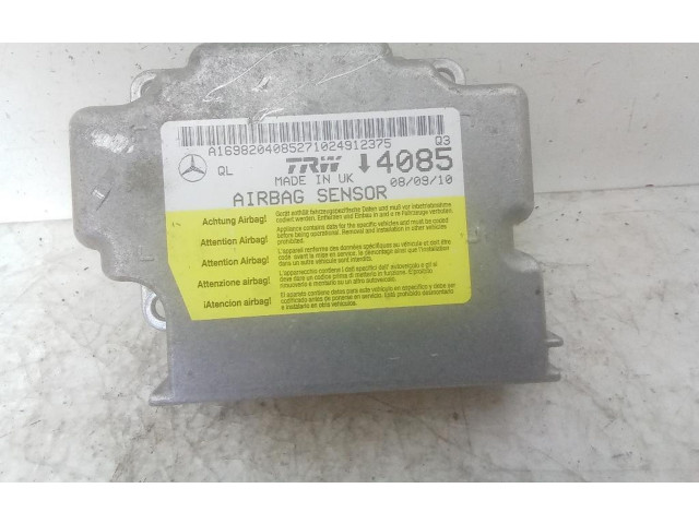 Блок подушек безопасности A1698204085, 266920 Mercedes-Benz A W169