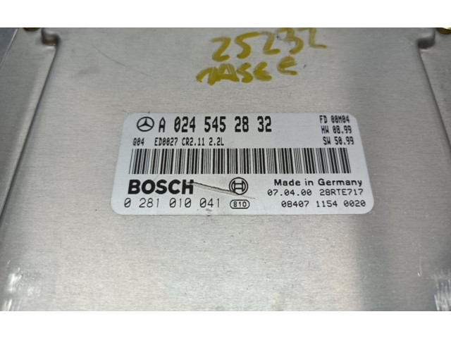 Řídící jednotka A0245452832 Mercedes-Benz E W210