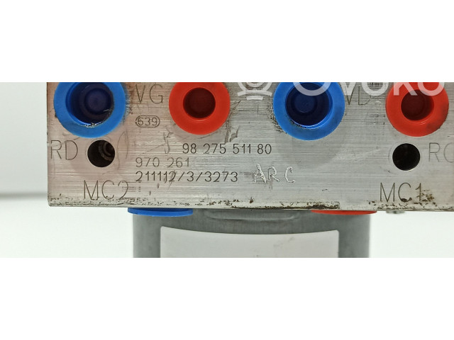 Блок АБС 9827551180, 0265295143   Peugeot  Partner III  2018 -  года