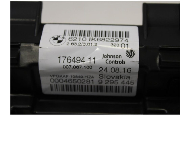 Přístrojová deska BMW X1 F48 F49 2017 6210IK6822974