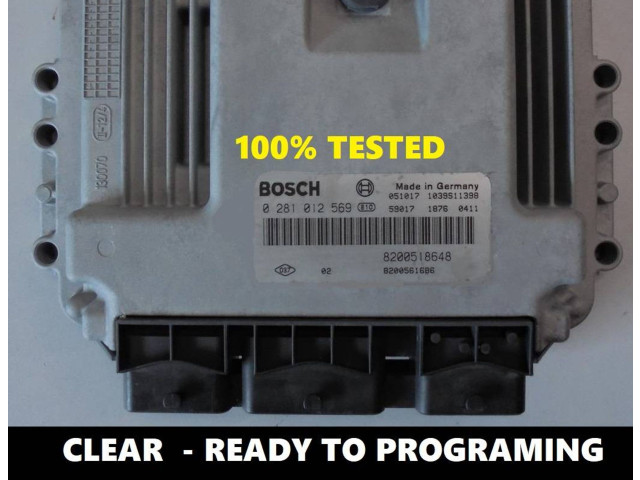 Řídící jednotka 8200518648, 0281012569 Suzuki Grand Vitara I 2005