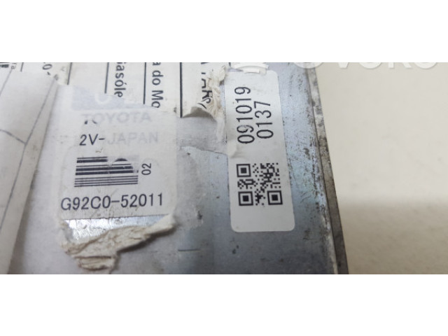 Блок комфорта G92C052011, 091019   Toyota Yaris   