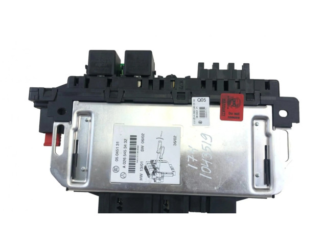 Pojistková skříňka 05045139, A2305454032 Mercedes-Benz SL R230 2002