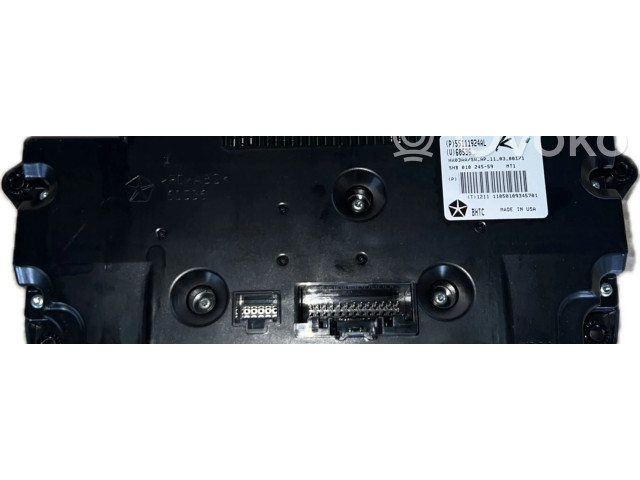 Блок управления климат-контролем 55111924AL, 55111924AF Jeep Grand Cherokee