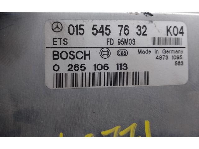 Блок управления редуктора коробки передач (раздатки) 0155457632, 0265106113   Mercedes-Benz E W124