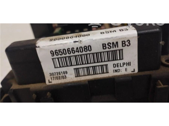 Pojistková skříňka 9650664080, 0090012 Peugeot 307 2003