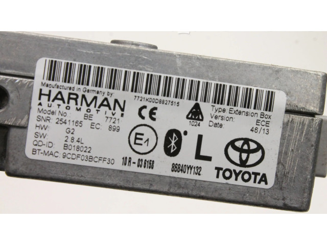 Vstřikovač 86840YY132 Toyota Verso-S