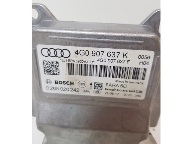 Блок подушек безопасности 4G0907637K, 4G0907637F Audi A7 S7 4G