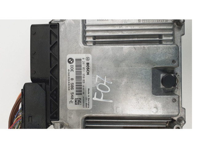 Комплект блоков управления 8586540 BMW 5 GT F07