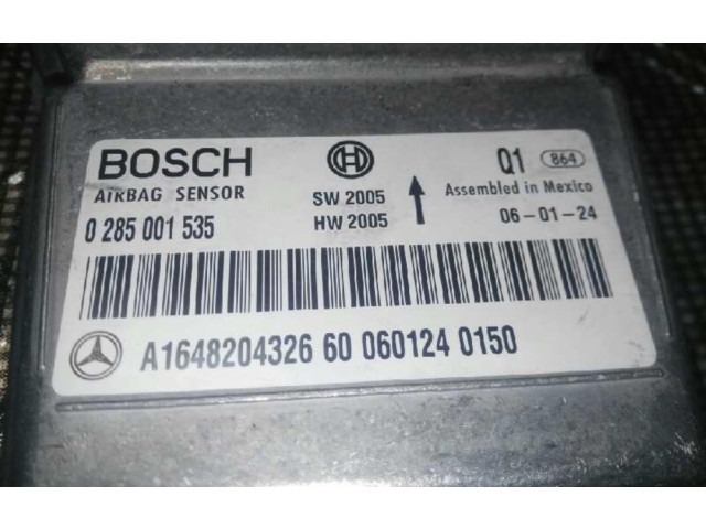 Блок подушек безопасности A1648204326   Mercedes-Benz ML W164