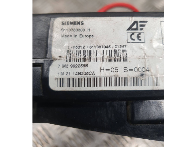 Блок комфорта S110730300H, 7M3962258S   Volkswagen Sharan   