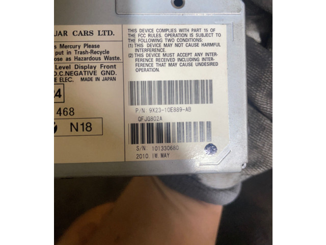 Дисплей    9X2310E889AB, QFJG802A   Jaguar XF X250