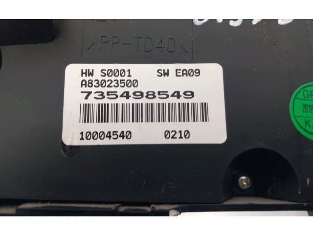 Блок управления климат-контролем 735498549, 735498549 Fiat Doblo