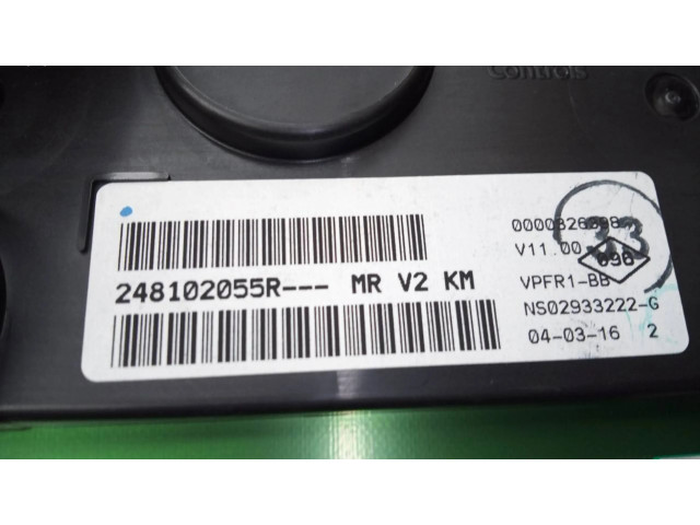 Панель приборов 248102055R, E2-A1-36-1 Dacia Logan II