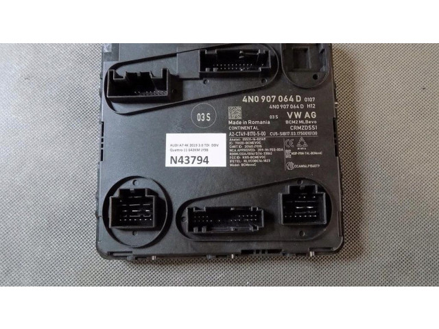 Блок комфорта 4N0907064D Audi A7 S7 4K8