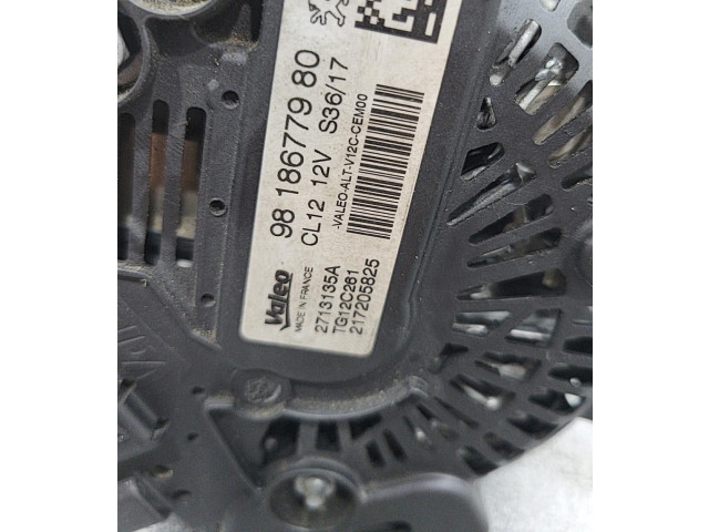 Генератор 9818677980   Peugeot 2008 I      