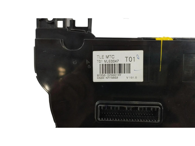 Блок управления климат-контролем 97250D7000TRY   Hyundai Tucson TL