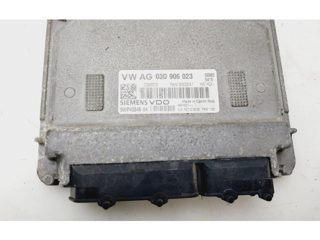 Блок управления двигателем Блок управления 03D906023   Skoda Fabia Mk2 (5J)