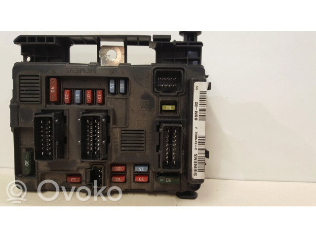 Pojistková skříňka Řídící jednotka BSM 9650618580, U118470002J   Peugeot Partner 2007