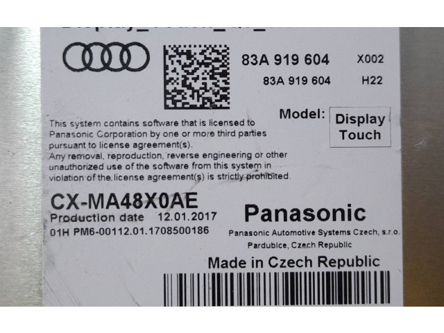 Вентилятор печки    83A919604, 83A919604   Audi Q3 F3