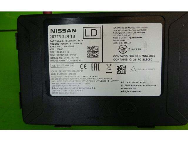 Блок управления 259154GZ4C Infiniti QX30