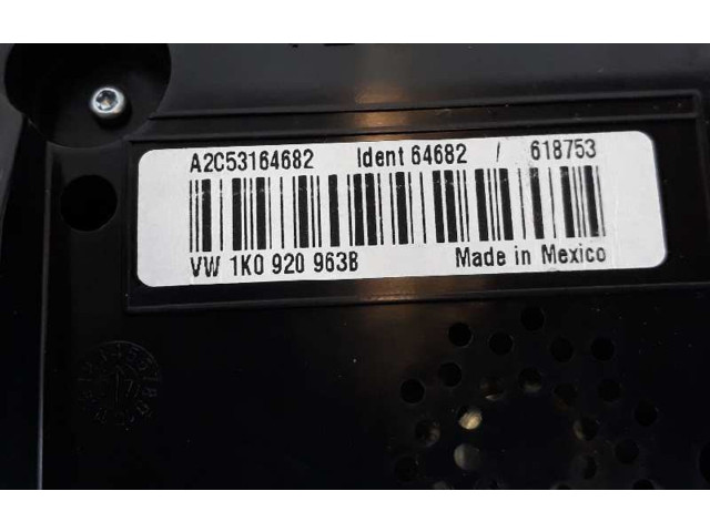 Панель приборов 1K0920963B, 1K0920963B Volkswagen Jetta III