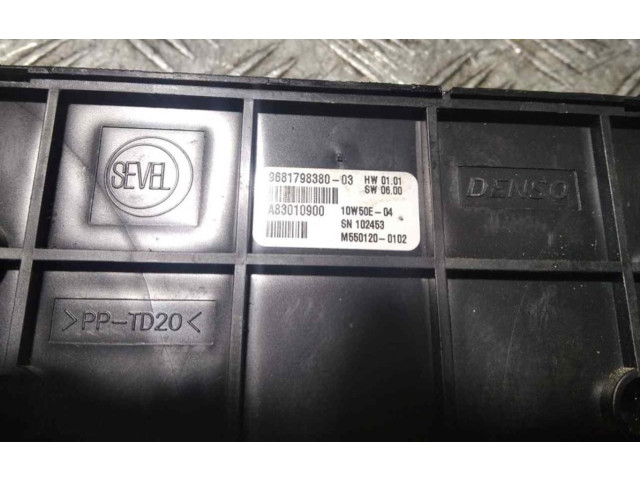 Блок управления климат-контролем Citroen Berlingo