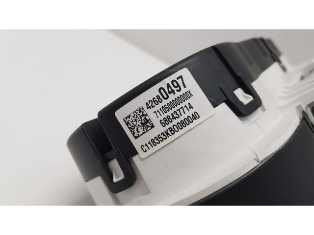 Přístrojová deska Opel Karl 2019 42680497, 688437714