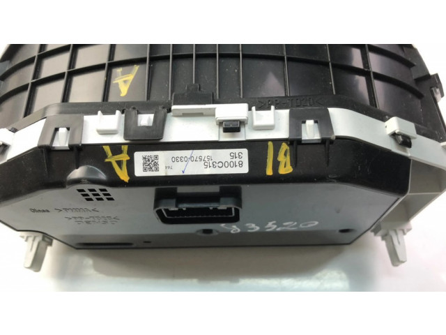 Панель приборов 8100C315 Mitsubishi Mirage VI G4 Attrage
