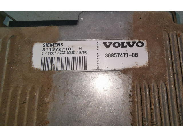 Блок управления двигателя 30857471, S113727101H Volvo S40, V40