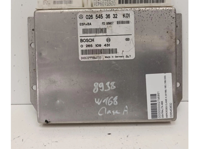 Блок управления АБС 0265453632   Mercedes-Benz A W168