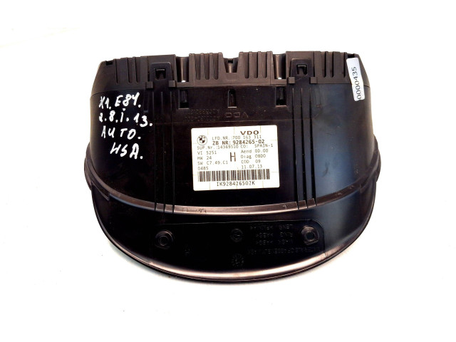 Přístrojová deska BMW X1 E84 2013 9284265