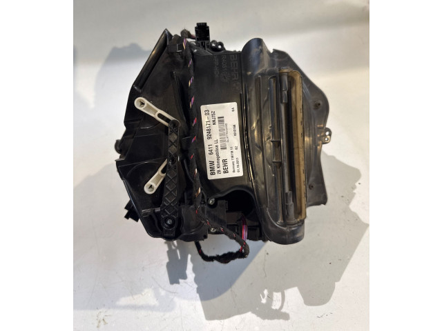 Pojistková skříňka Вентилятор печки 9248171, 11611611 BMW 5 F10 F11 2011