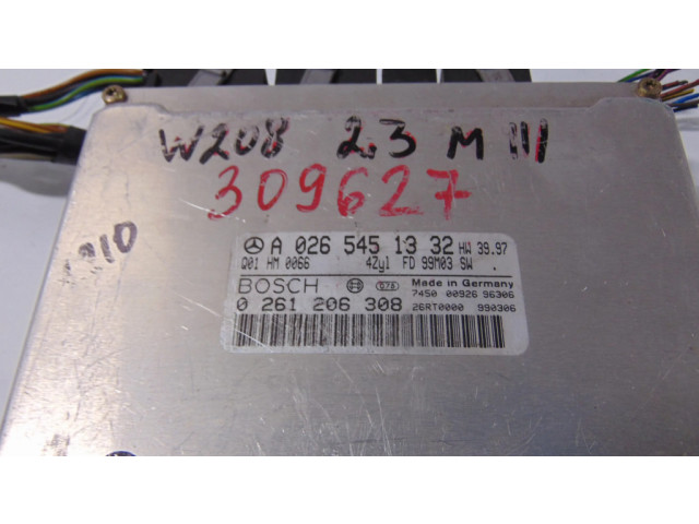 Řídící jednotka A0225452632, A0265451332 Mercedes-Benz CLK A208 C208 1999