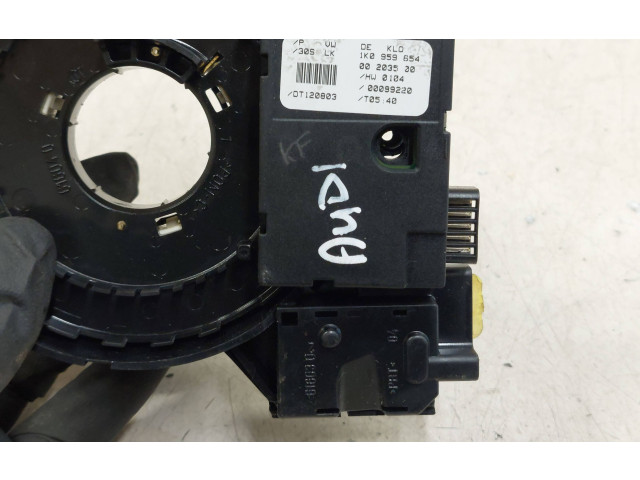 Подрулевой шлейф SRS 1K0959653D, 1K0959654 Audi A3 S3 8P