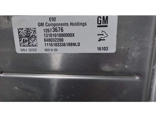 Блок управления двигателя 12673676, 848032280 Chevrolet Camaro