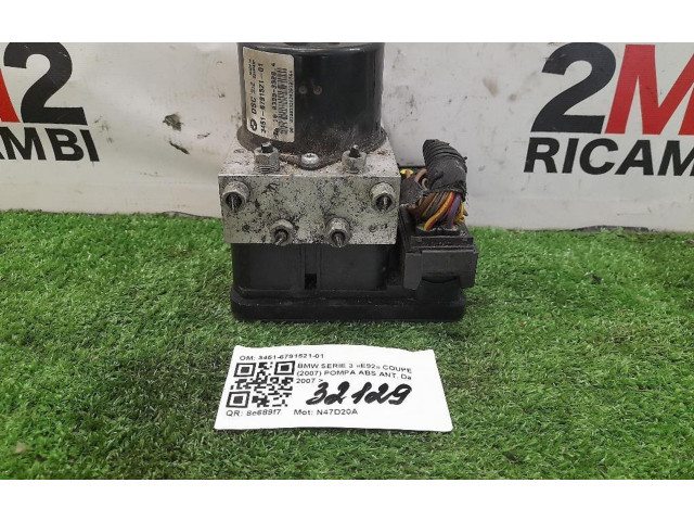 Блок управления АБС 3451-6791521-01, 3451-6791521-01 BMW 3 E92 E93