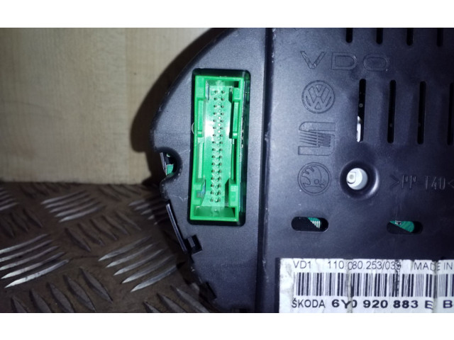 Přístrojová deska  Skoda Fabia Mk1 (6Y) 2003 6Y1919880C  