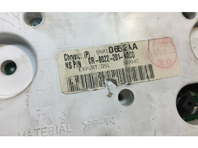 Панель приборов 56010652AA Jeep Grand Cherokee (WJ)