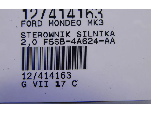 Řídící jednotka F5SB-4A624-AA, F5SB-4A624-AA Ford Mondeo Mk III 2001