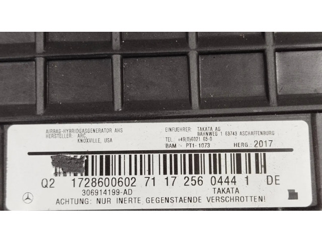 Подушка безопасности для колен A1728600602 Mercedes-Benz AMG GT R190 C190