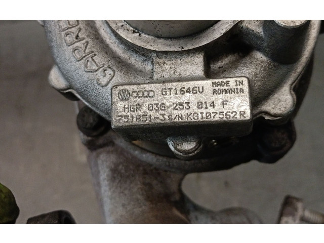 Турбина Audi A3 S3 8P 03G253014F, 03G253014F для двигателя BXE